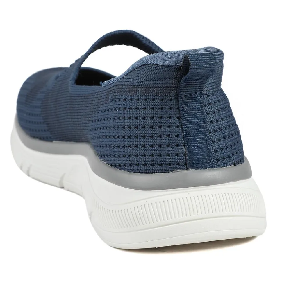 Active Slip On Mary Janes - Navy