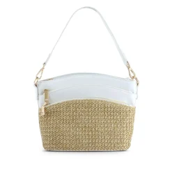 Adjustable Cross-Body Bag - White