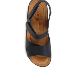 Adjustable Cushioned Sandals - Navy