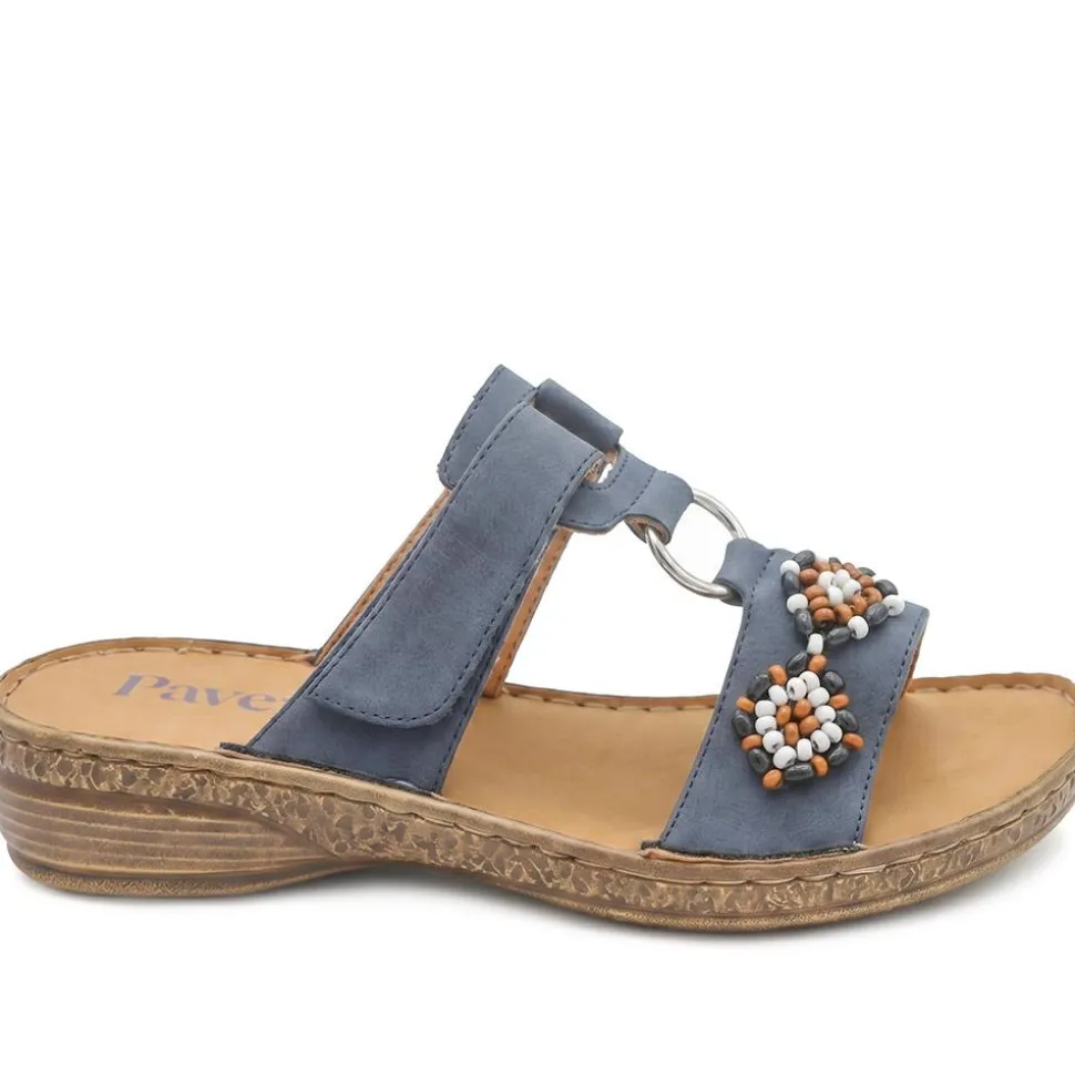 Adjustable Fasten Lightweight Sandals - Blue