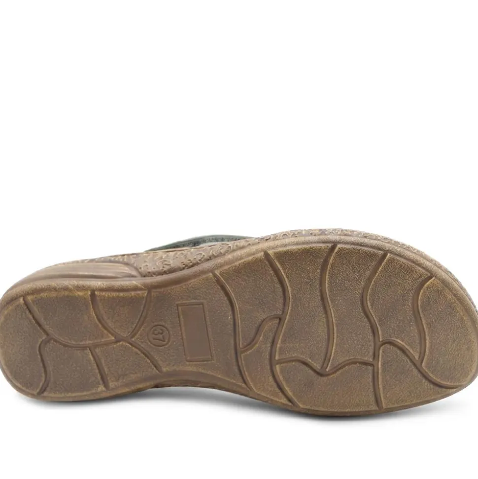 Adjustable Fasten Lightweight Sandals - Green