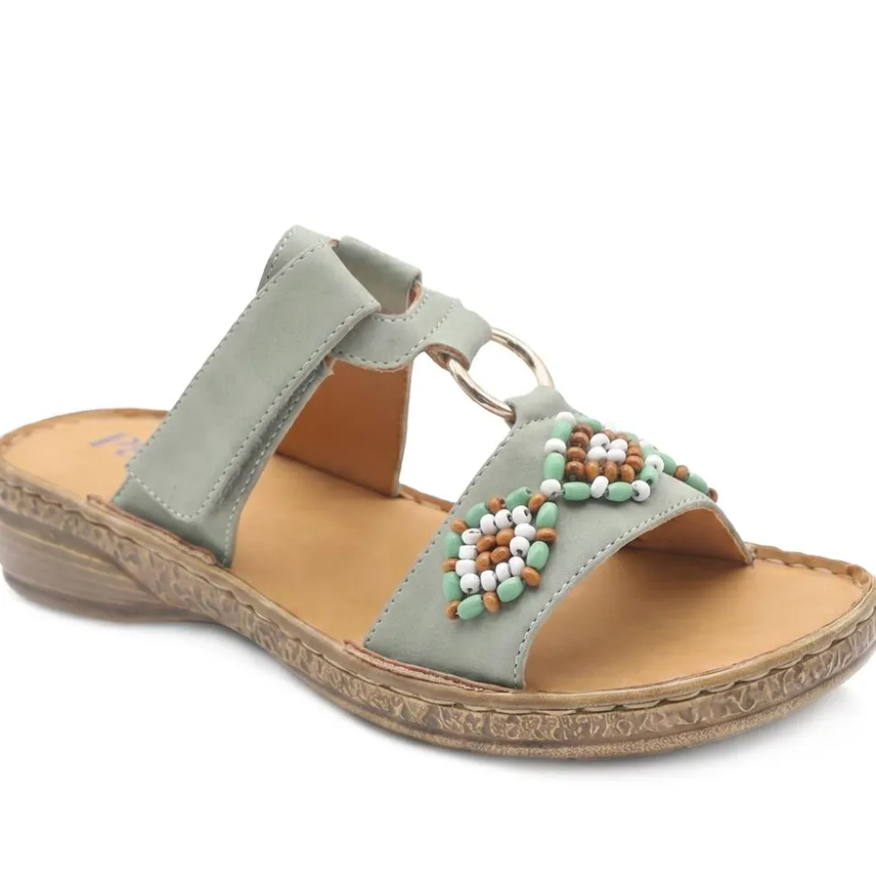 Adjustable Fasten Lightweight Sandals - Green