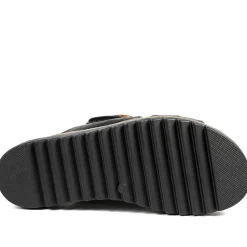 Adjustable-Fitting Mules - Black