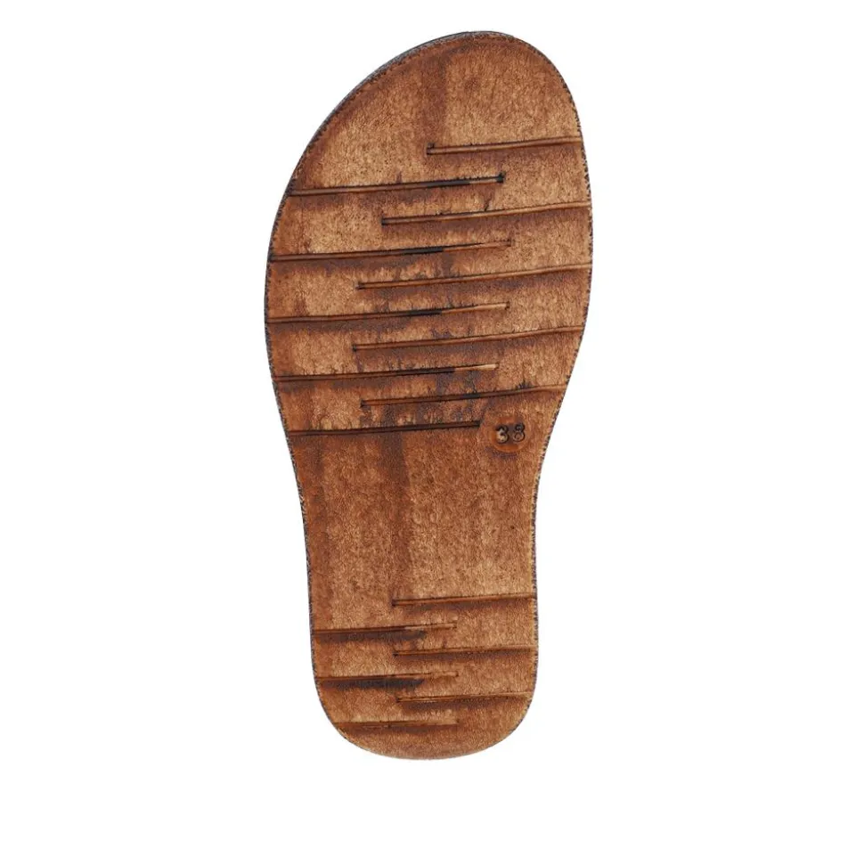 Adjustable Leather Mules - Beige