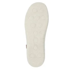 Adjustable Leather Slip-On Shoes - White