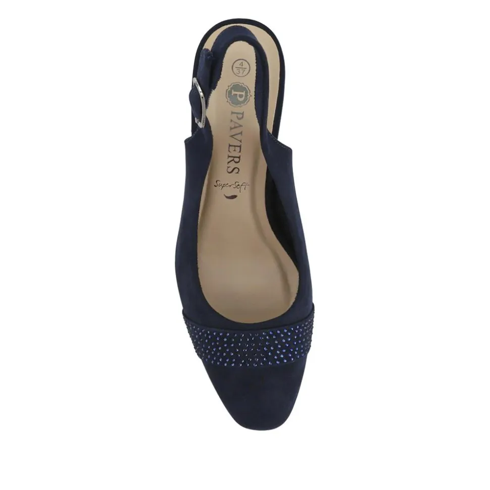 Adjustable Lightweight Court Shoes - Navy