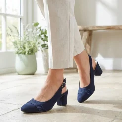 Adjustable Lightweight Court Shoes - Navy