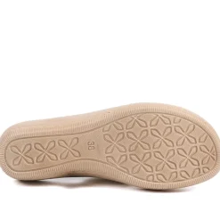 Adjustable Lightweight Mule Sandals - Gold