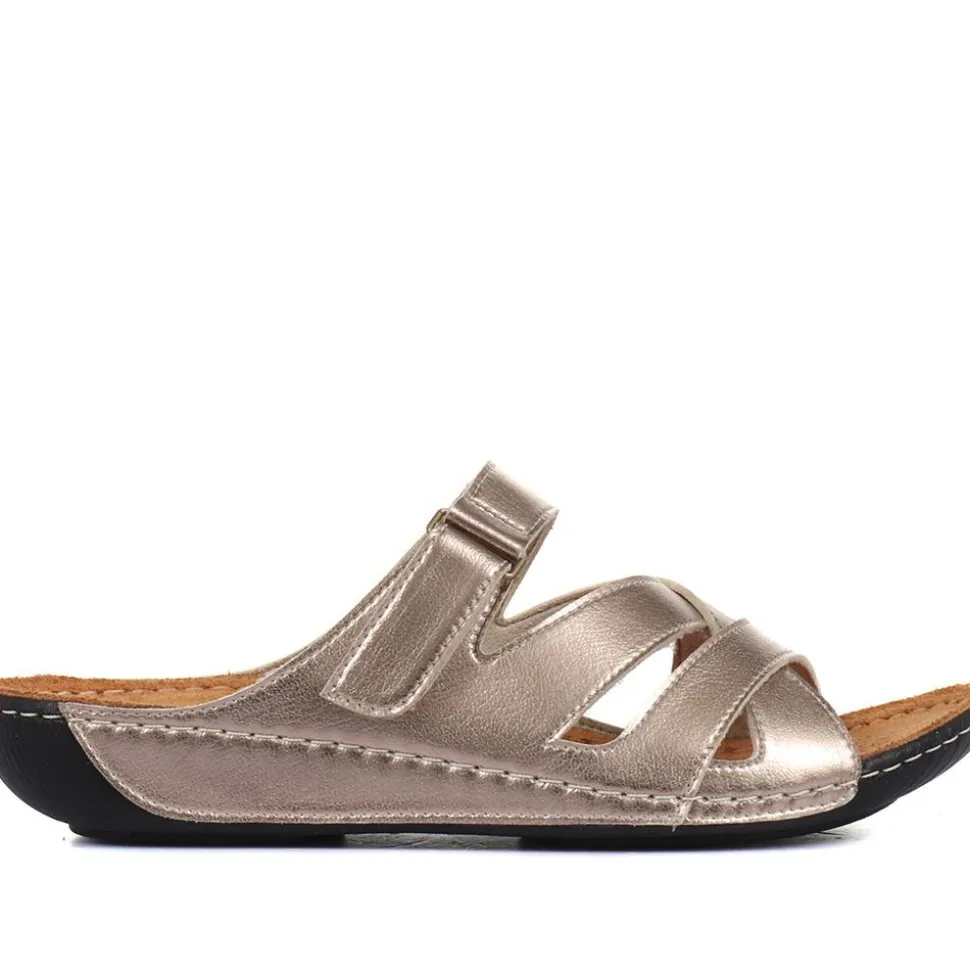 Adjustable Sandals - Platinum