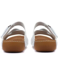 Adjustable Sandals - White