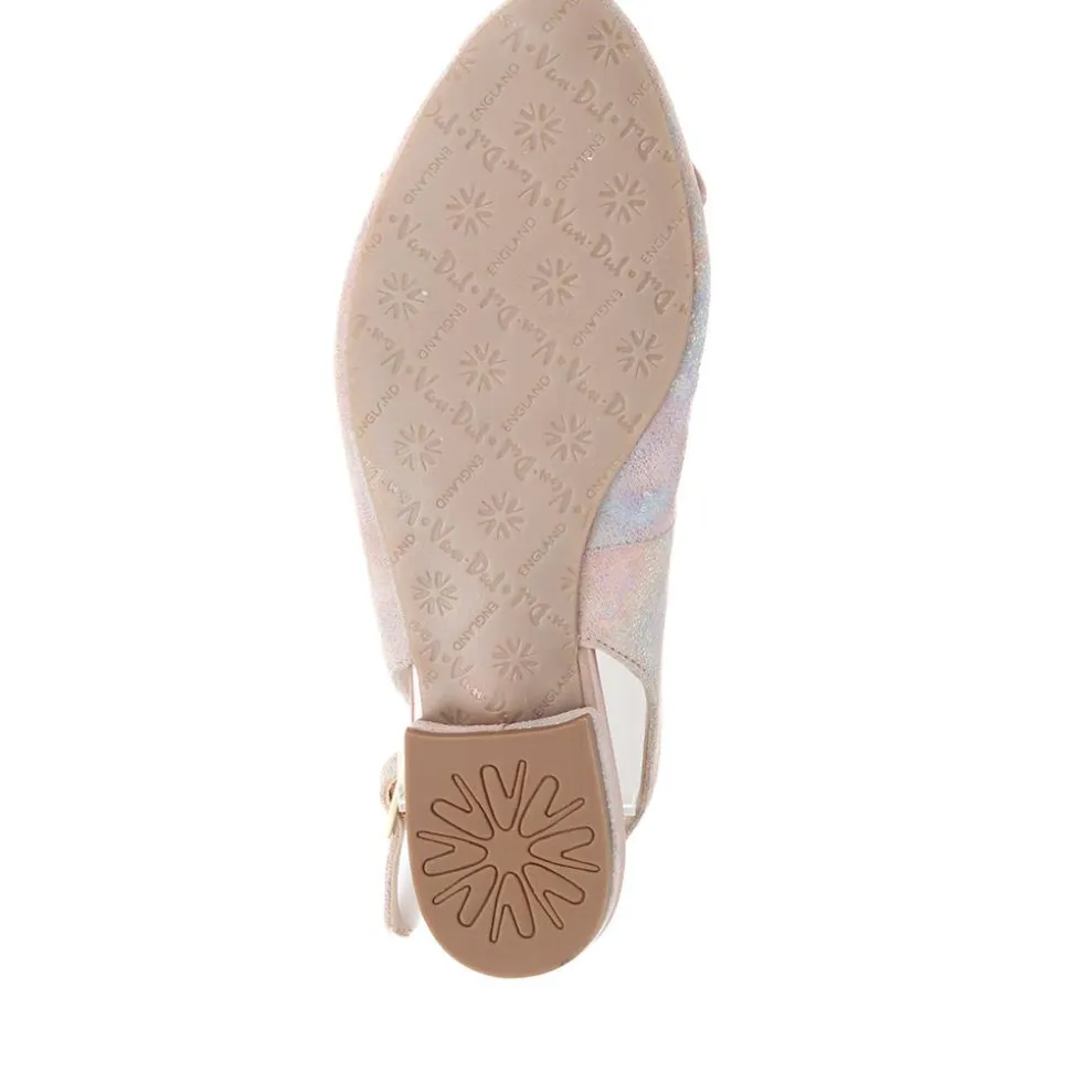 Adjustable Slingbacks - Nude