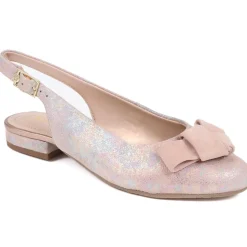 Adjustable Slingbacks - Nude