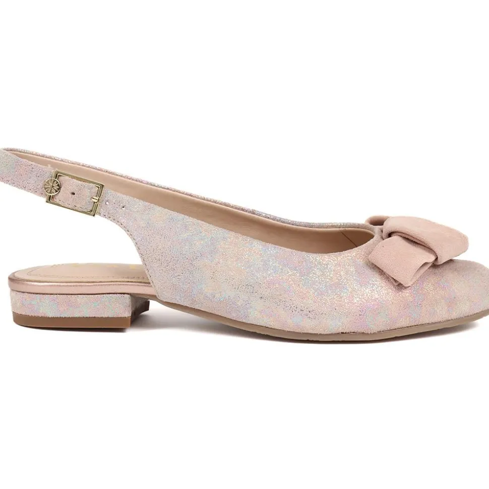Adjustable Slingbacks - Nude