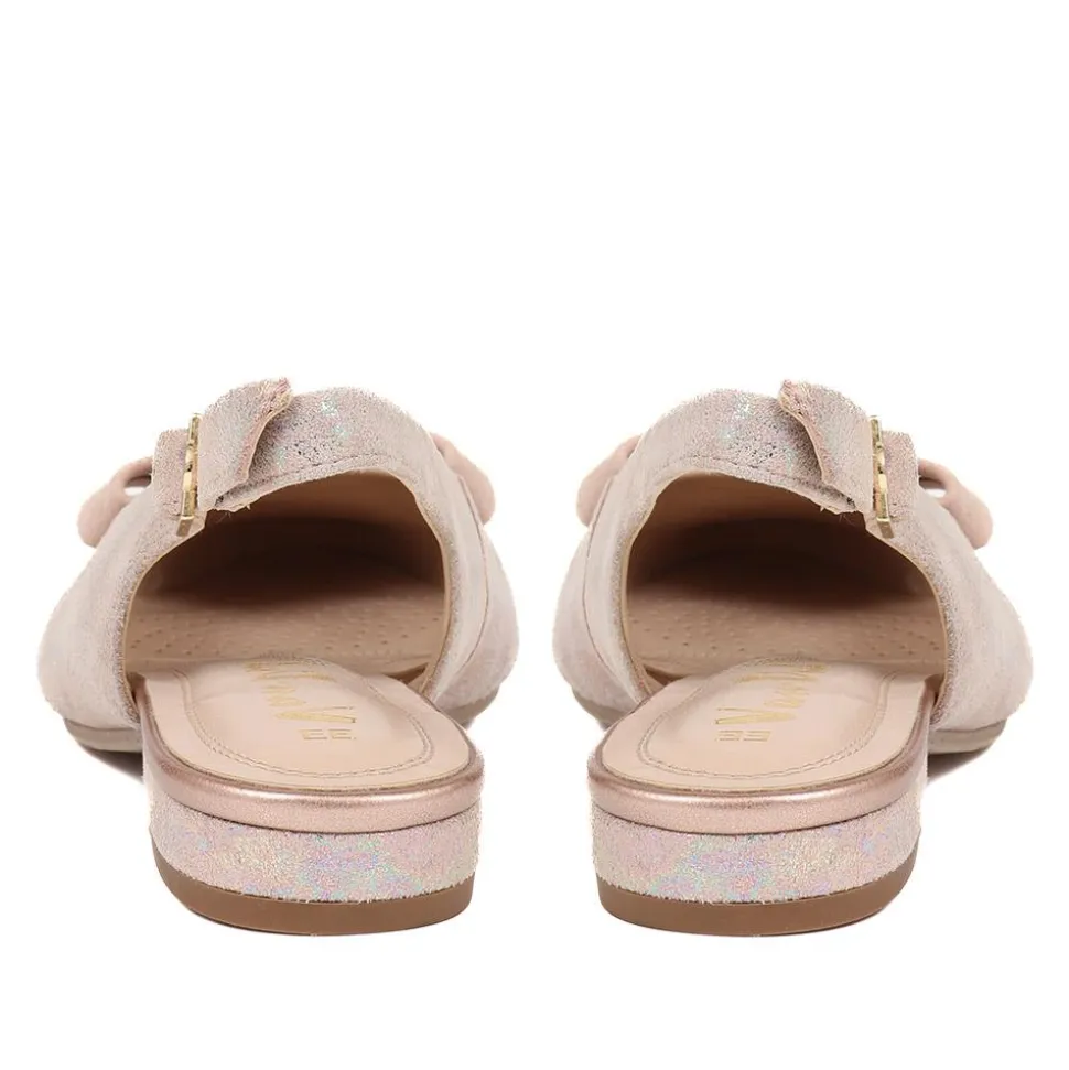 Adjustable Slingbacks - Nude