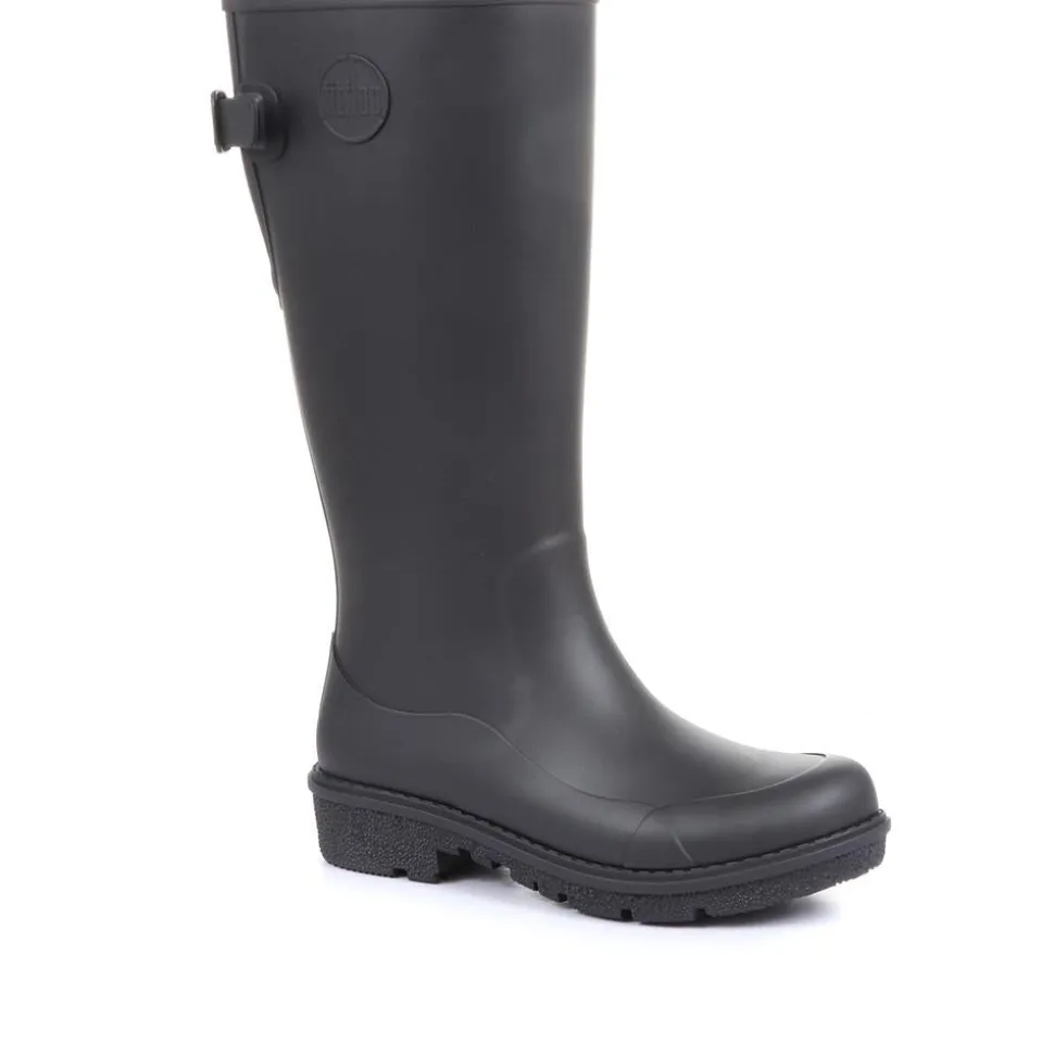 AH7 WonderWelly Long Wellington Boots - Black