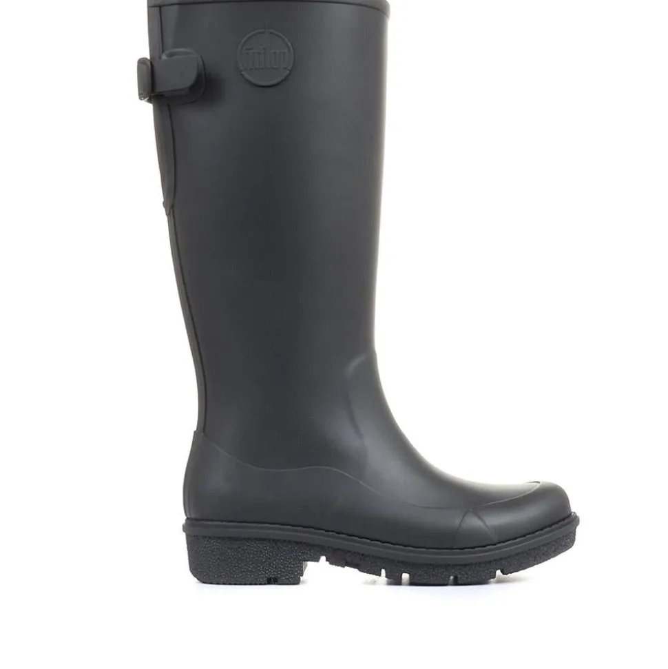 AH7 WonderWelly Long Wellington Boots - Black
