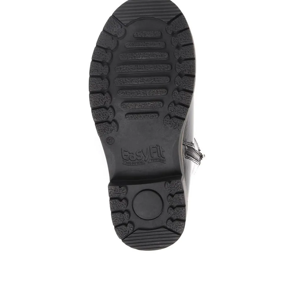 Ampthill Extra Wide Fit Chelsea Boots - Black Patent