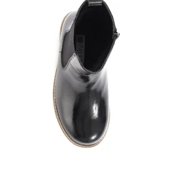 Ampthill Extra Wide Fit Chelsea Boots - Black Patent
