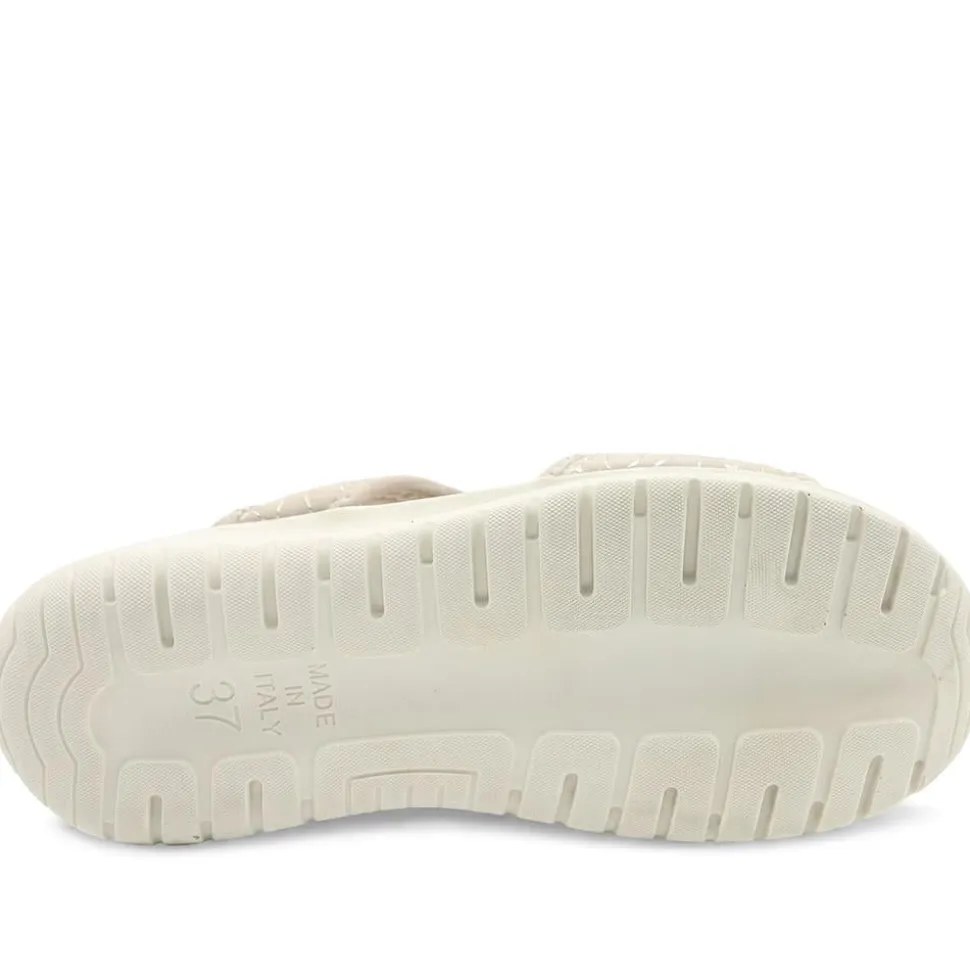 Anatomic Self Moulding Cushioned Mule Sandals - Beige