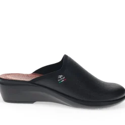 Anatomic Wedge Mules - Black