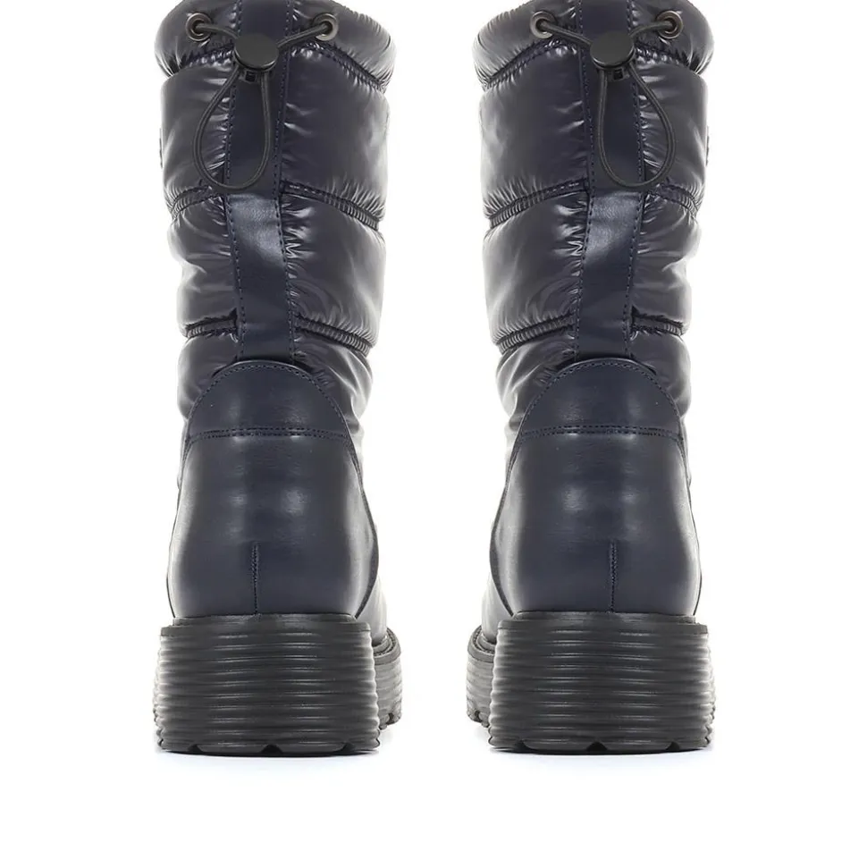 Ankle Snow Boots - Navy