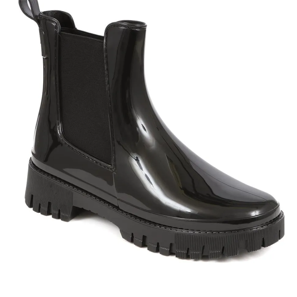 Ankle Wellington Boots - Black