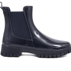 Ankle Wellington Boots - Navy