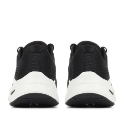 Arch Fit: Big Appeal Lace-Up Trainers - Black-White