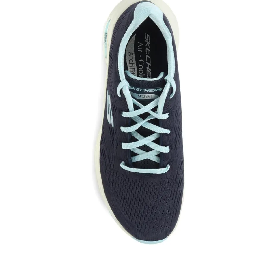 Arch Fit: Big Appeal Lace-Up Trainers - Navy