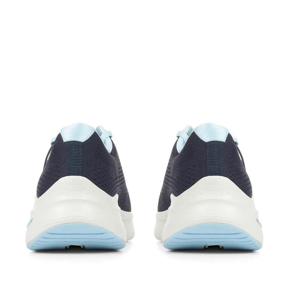 Arch Fit: Big Appeal Lace-Up Trainers - Navy