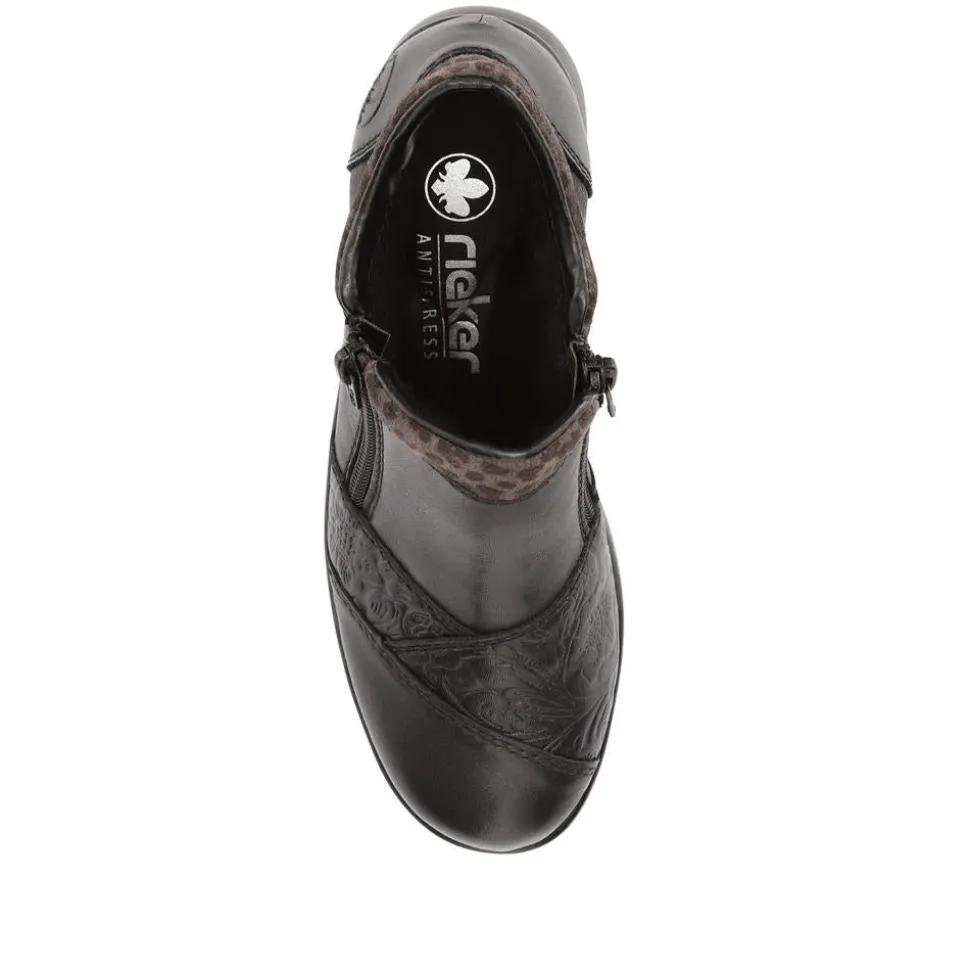 Arch-Supporting Ankle Boots - Black