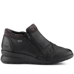 Arch-Supporting Ankle Boots - Black