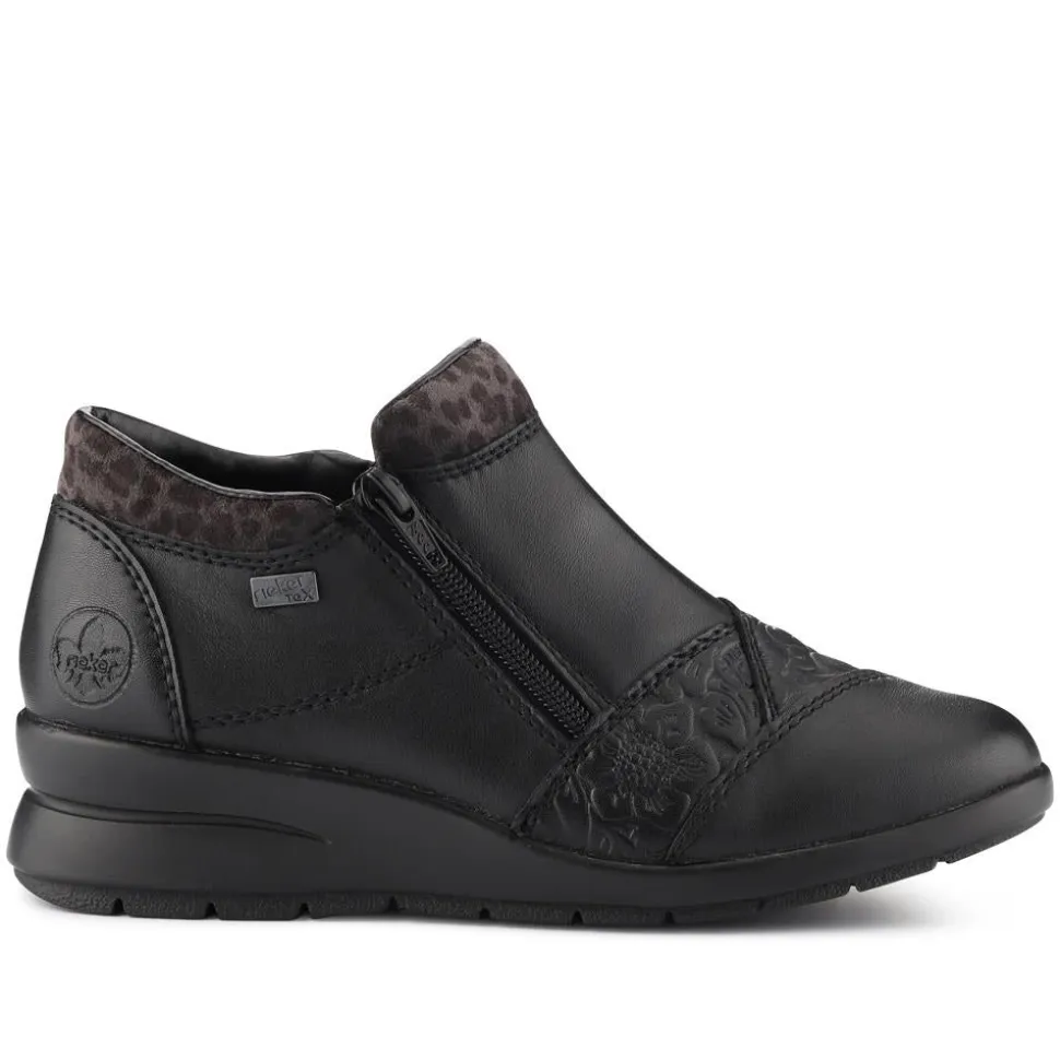 Arch-Supporting Ankle Boots - Black