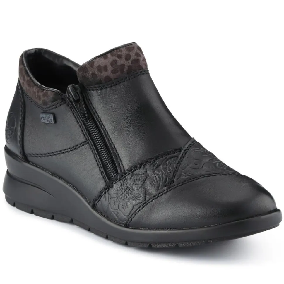 Arch-Supporting Ankle Boots - Black