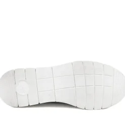 Arch Support Leather Slip On Shoes - Cream
