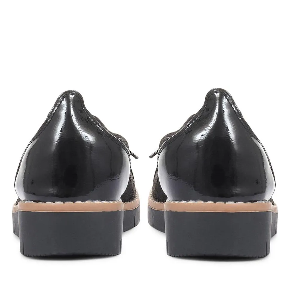 Ballet Pumps - Black-Black Patent
