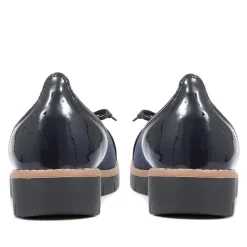 Ballet Pumps - Navy-Navy Patent