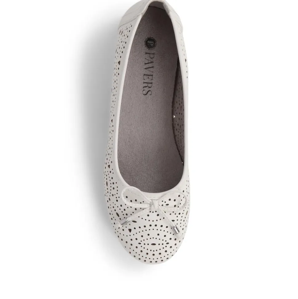 Ballet Pumps - White