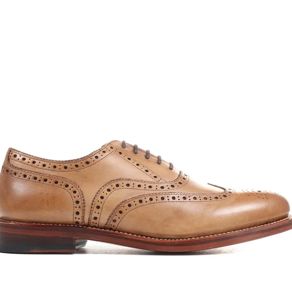 Barons Leather Brogues - Tan