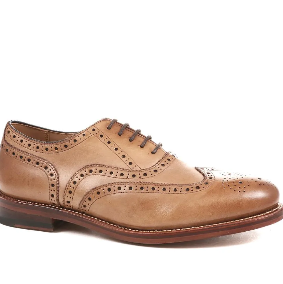 Barons Leather Brogues - Tan
