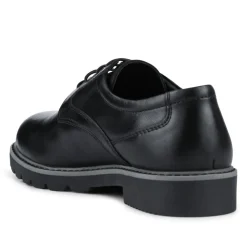 Bellissimo Leather Lace-Up Shoes - Black