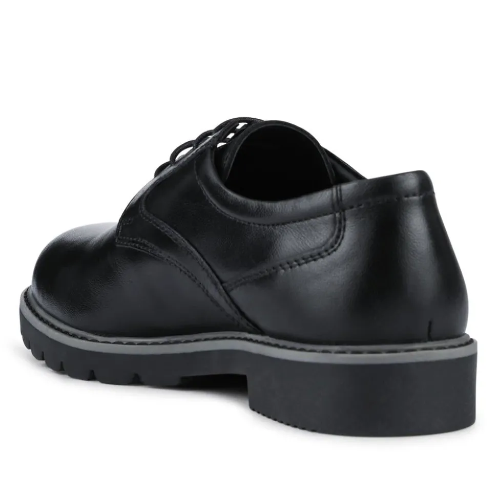 Bellissimo Leather Lace-Up Shoes - Black