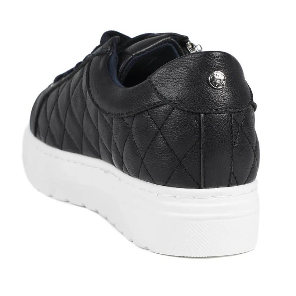 Bellissimo Wide Fit Zipped Trainers - Navy