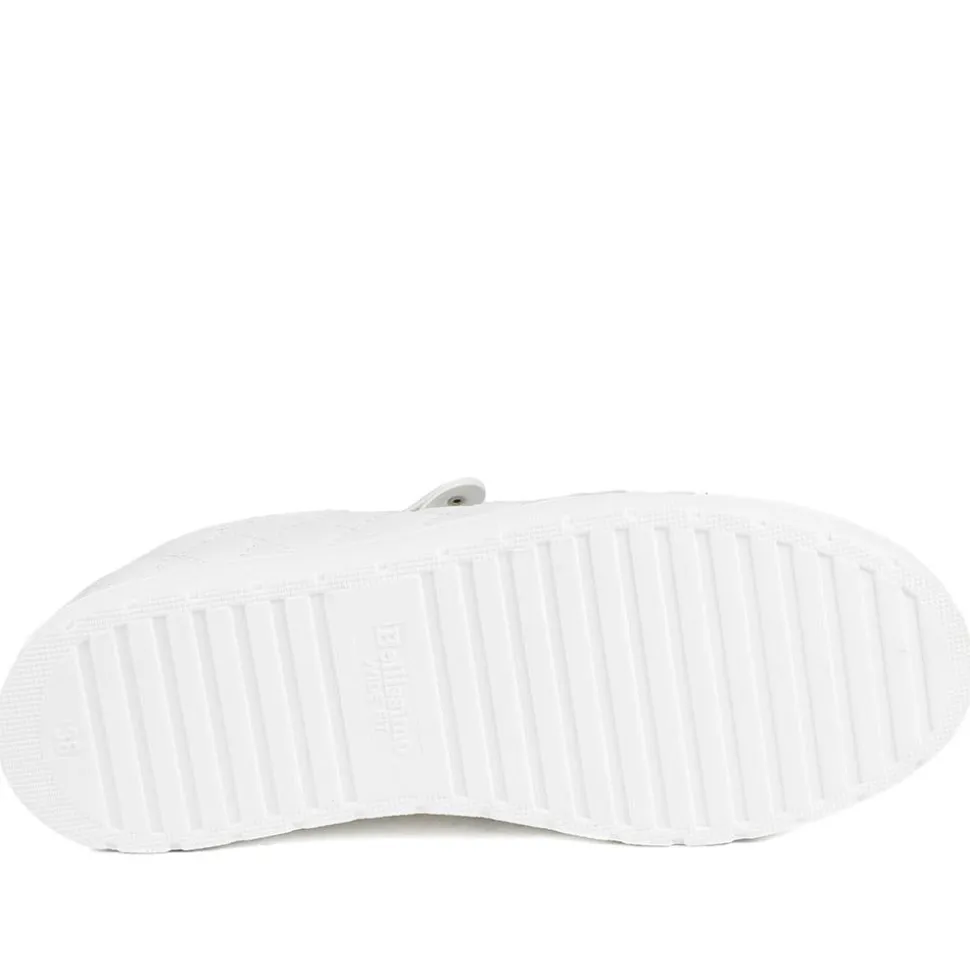 Bellissimo Wide Fit Zipped Trainers - White