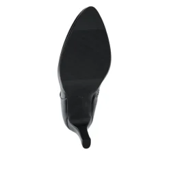 Block Heel Elegant Long Boots - Black