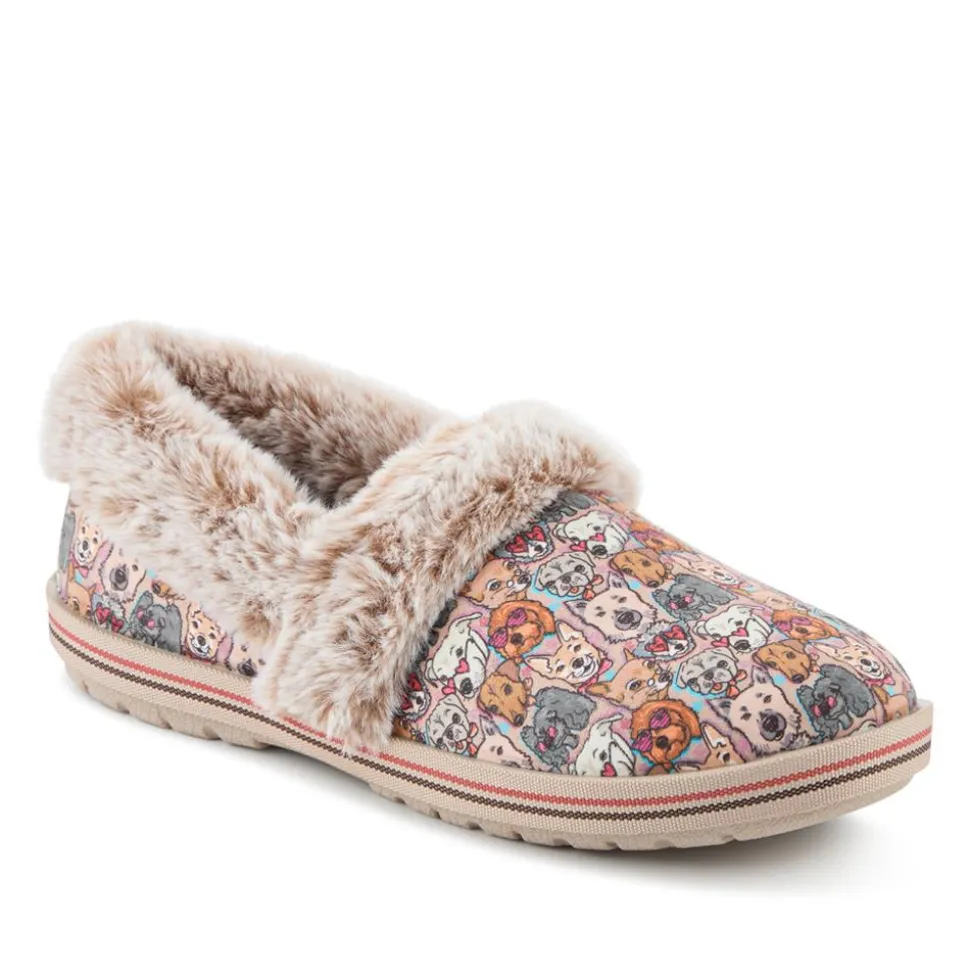 BOBS Too Cosy - Chic Animal Slippers - Natural Multi