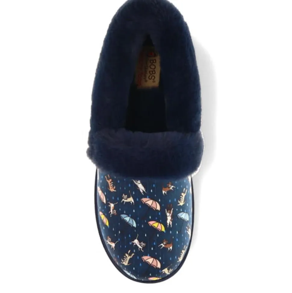 BOBS Too Cosy - Chic Animal Slippers - Navy