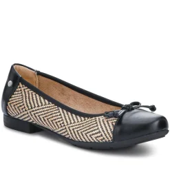Bow-Detailed Two-Tone Pumps - Black
