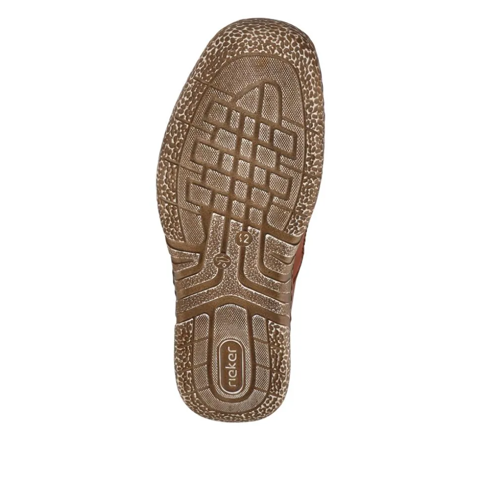 Breathable Leather Touch-Fasten Shoes - Tan