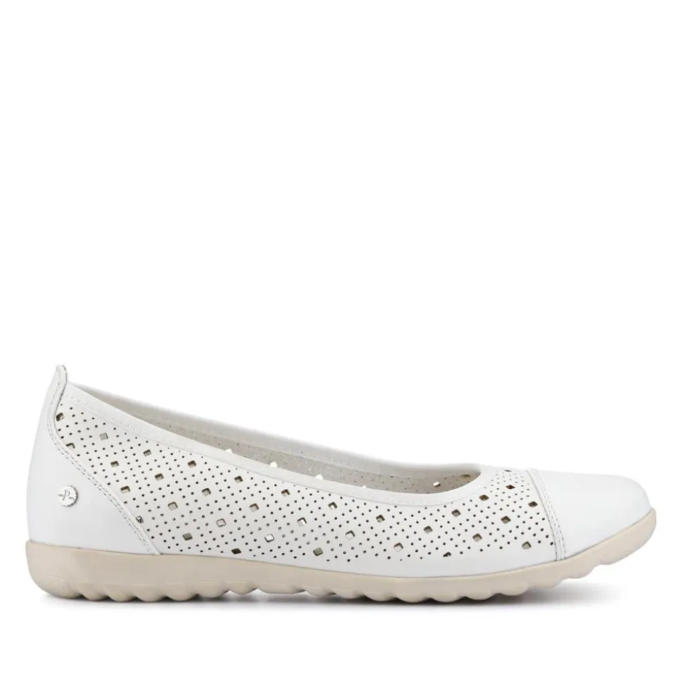 Breathable Lightweight Pumps - White